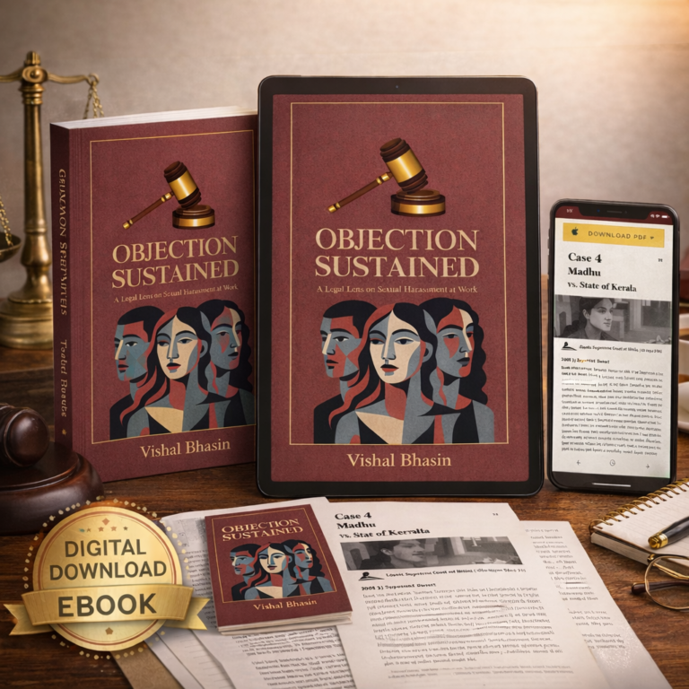 Objection Sustained E-Book – A Legal Lens on Sexual Harassment at Work